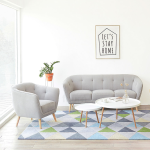 Fuurn SA1452-3 Vienna 梳化 (自然灰)